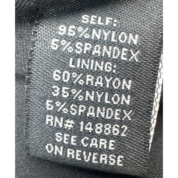 Torrid BLACK Colorful Floral Mesh Lined Pencil Skirt Drawstring Ruched Hem Sz 1X - Picture 6 of 9